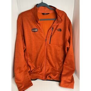 Grey North Face Zip Up Jacket Sz XL, Orange With Zipper, NEFCO MILWAUKEE